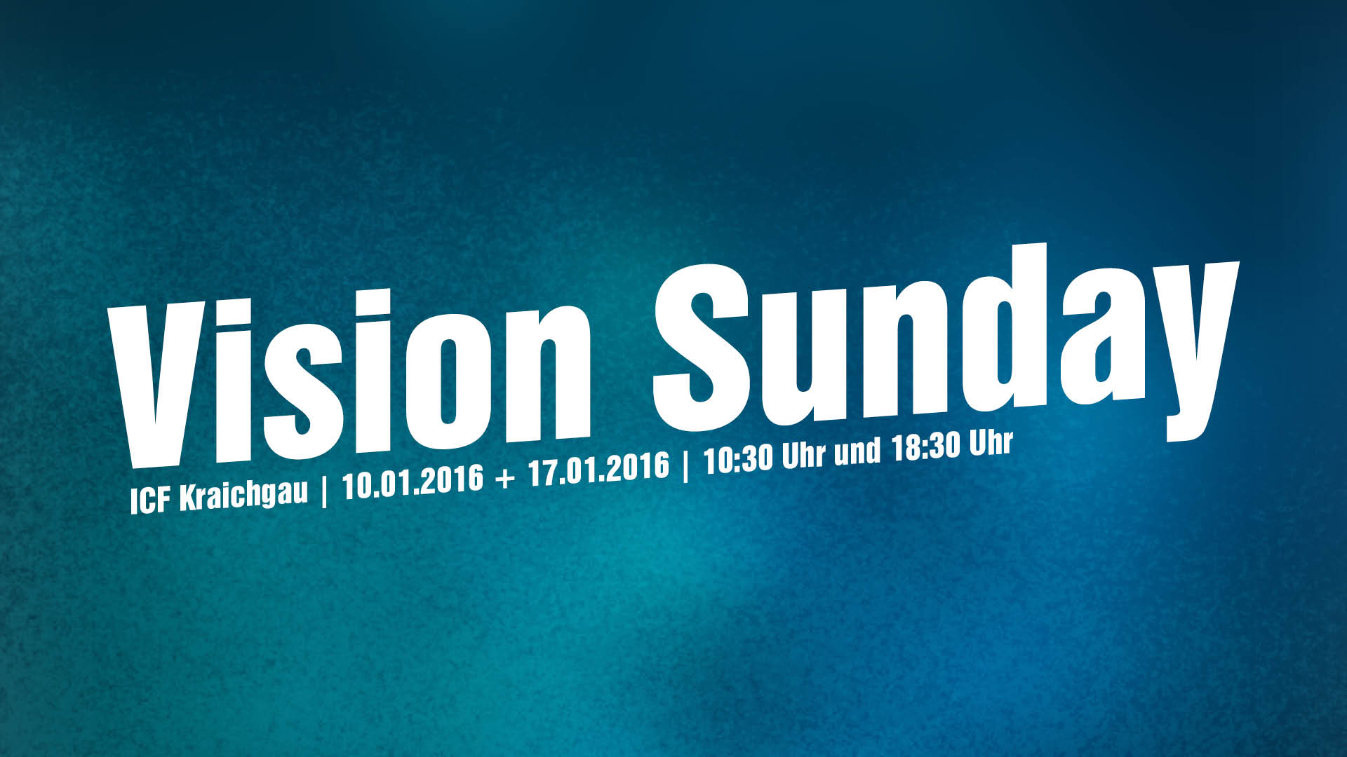 Vision Sunday - Teil 2 (Henning Krockow)